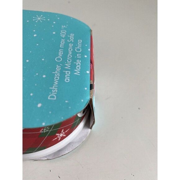 Set Of 2 Disney Mickey Minnie Mouse Ramekins Stackable Dessert Dish Mistletoe - Picture 9 of 9